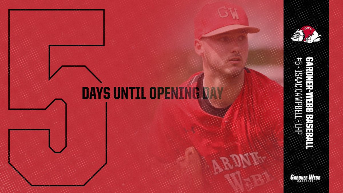 GWUBaseball's tweet image. Its now five days until Opening Day when the #DiamondDogs open the 2020 season against Appalachian State on Feb. 14!