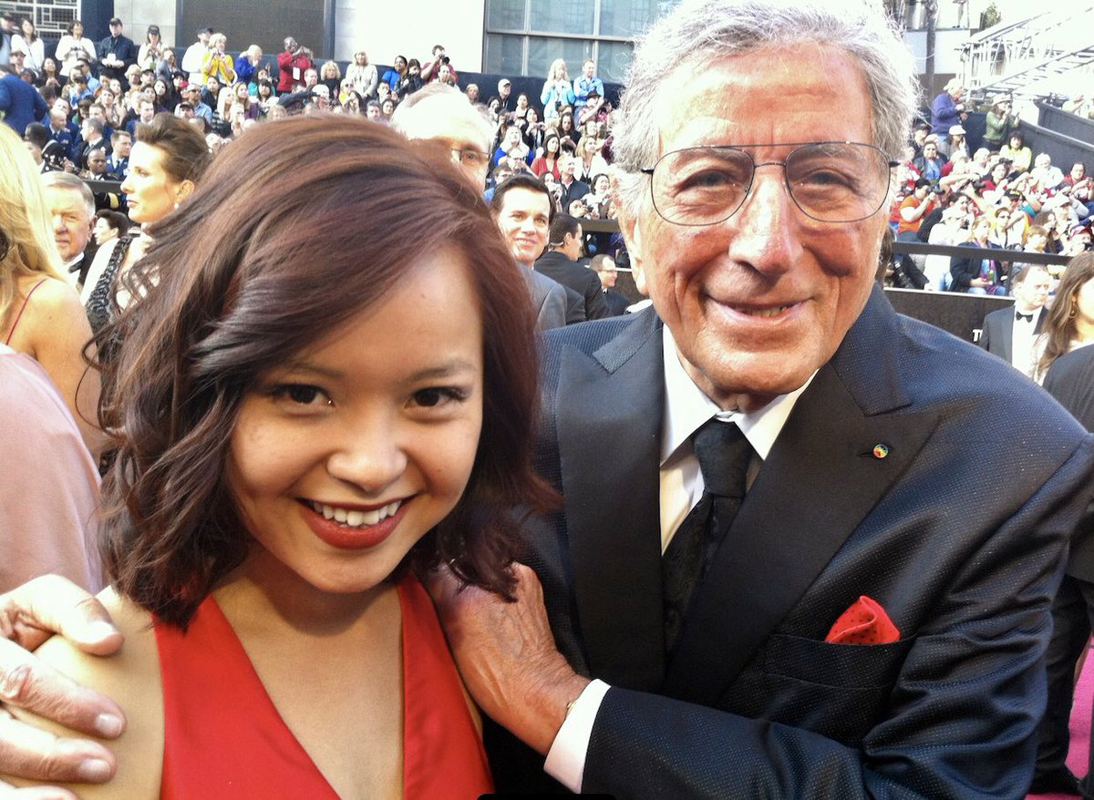 ChinhDoan's tweet photo. 🎥 In honor of one of my favorite awards, I’m throwing it back to #Oscars2012 ⭐️ 

Wonderful experience being on @TheAcademy red carpet in #Hollywood, seeing so many talented people &amp; chatting with them. 

@itstonybennett was so nice! 😊

Who are you rooting for?! 🏆

#oscars2020 https://t.co/FVnGxqo0Z2