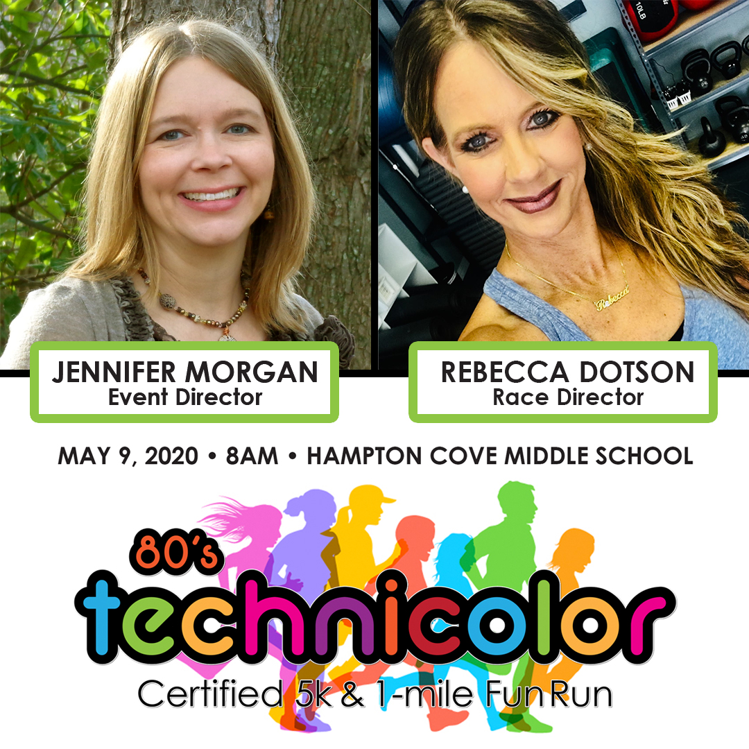 The route is set for the Technicolor 5k &amp; 1-mile Fun Run on May 9. Leading the charge is Event Dir., Jennifer Morgan, and Race Dir., Rebecca Dotson. Reg. is open now at runsignup.com/technicolor5k. If you would like sponsor, please send an email to forlifetechnicolor5k@gmail.com