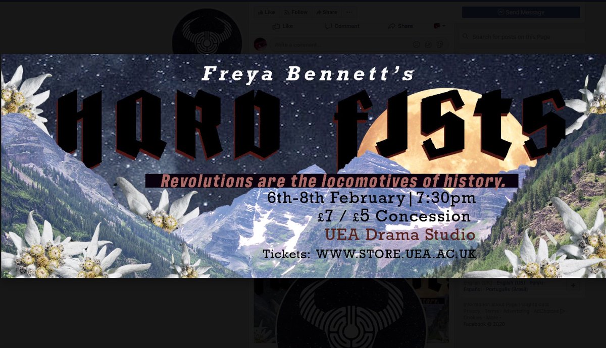 A charming new work from <a href="/minotaurtheatre/">Minotaur Theatre</a> looks at the 'Edelweiss Pirates in pre-war Germany. A Norwich Eye review: norwicheye.co.uk/whats-on/norwi…