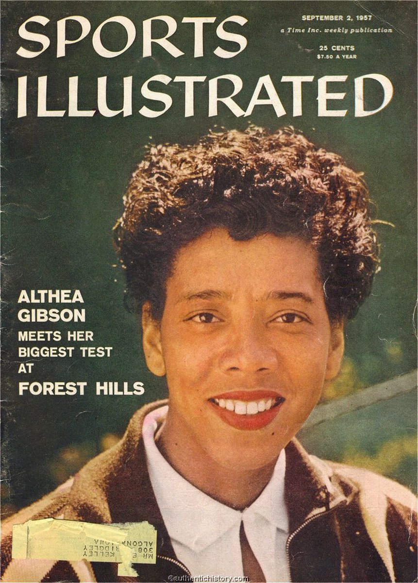 WISEAtlanta's tweet photo. Althea Neale Gibson was an American tennis player and professional golfer, being one of the first Black athletes to cross the line of international tennis. She smashed racial barriers by accomplishing 11 Grand Slam titles.  #BlackHistoryMonth #WISEATL #WISEWorks https://t.co/erejOAubpp
