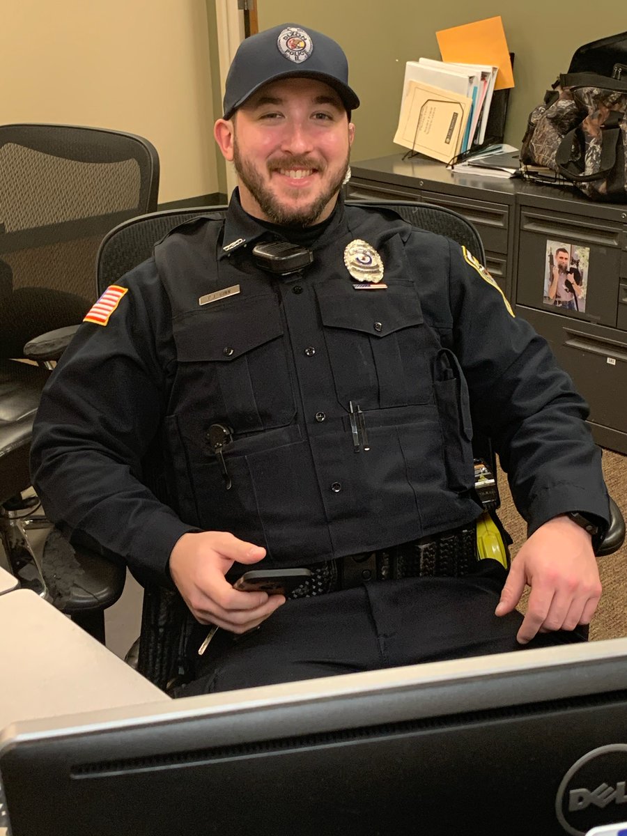 DixonPolice's tweet photo. Number 1 rule when leaving your vest unattended in the PD, make sure your coworkers haven't messed with it!!! π€£ππ€£
#gothimgood #upsidedownbadge #somethingsnotright #smileforthecamera #rookie #police #EarnYourBadgeEveryday https://t.co/4GqvSXi8mb