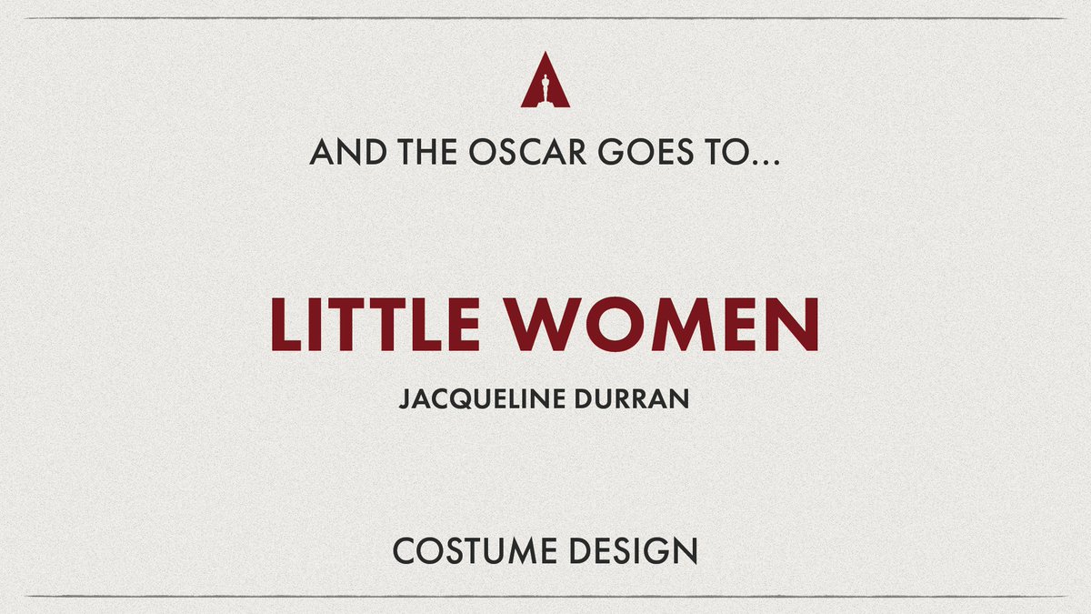 It’s official! #Oscars