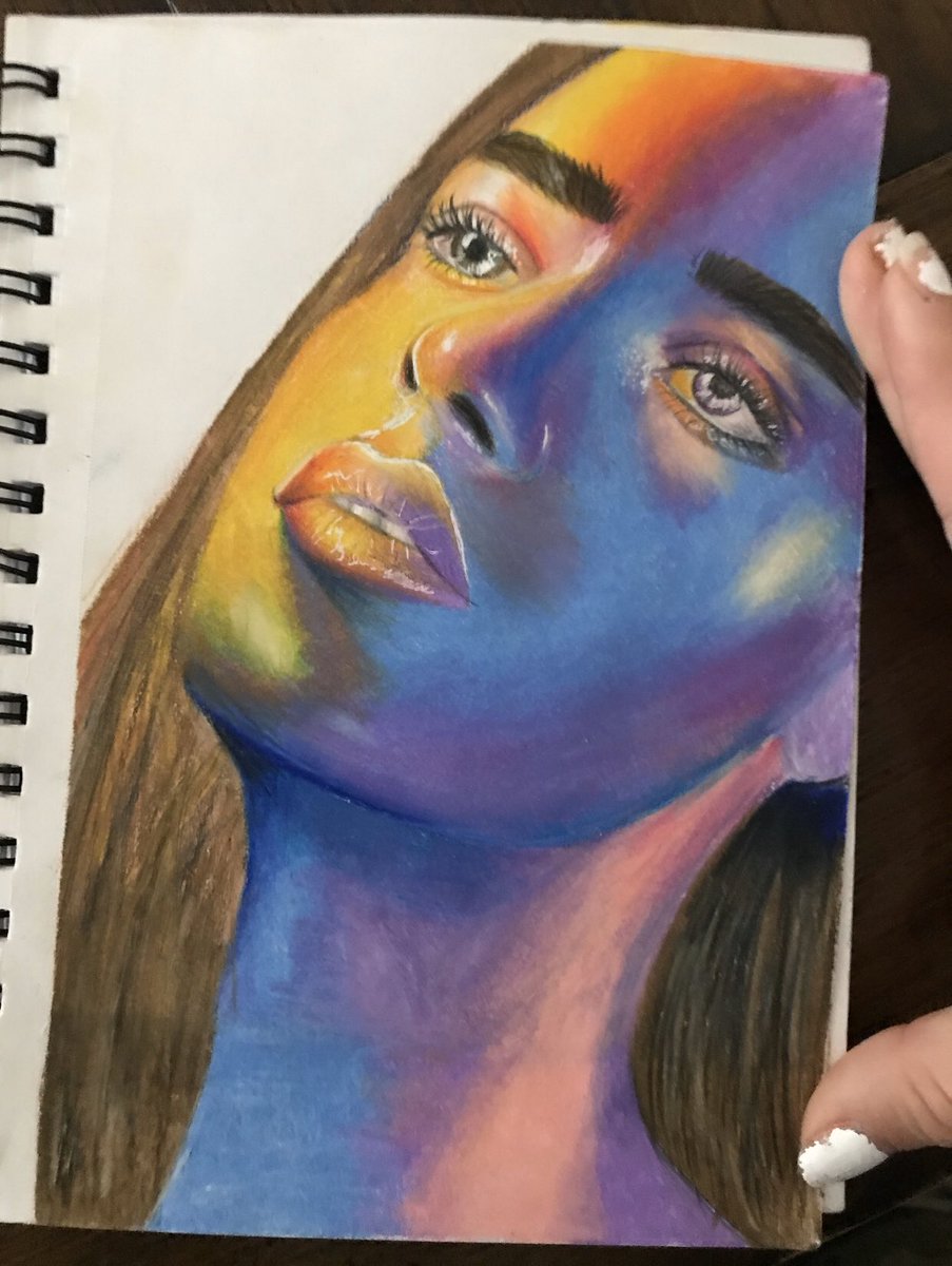 I like posting my daughter’s drawings on here every once in a while because I like showing her the comments. They encourage her. She just turned 13 & is so critical of her ability as an artist. I think she’s awesome. Here’s the drawing she did last night.