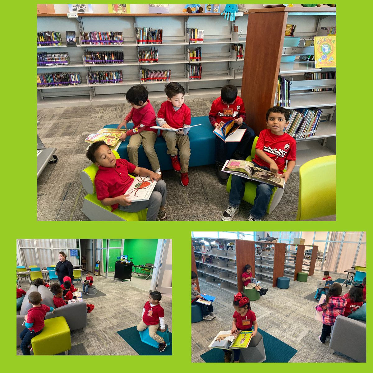 Kyounger_DHE's tweet photo. The littlest diamondbacks 🐍...#Readingtoself  in our Cactus 🌵 Trials Library. #CTEWeBeforeMe @DRico_CTES https://t.co/o0qY2itatC