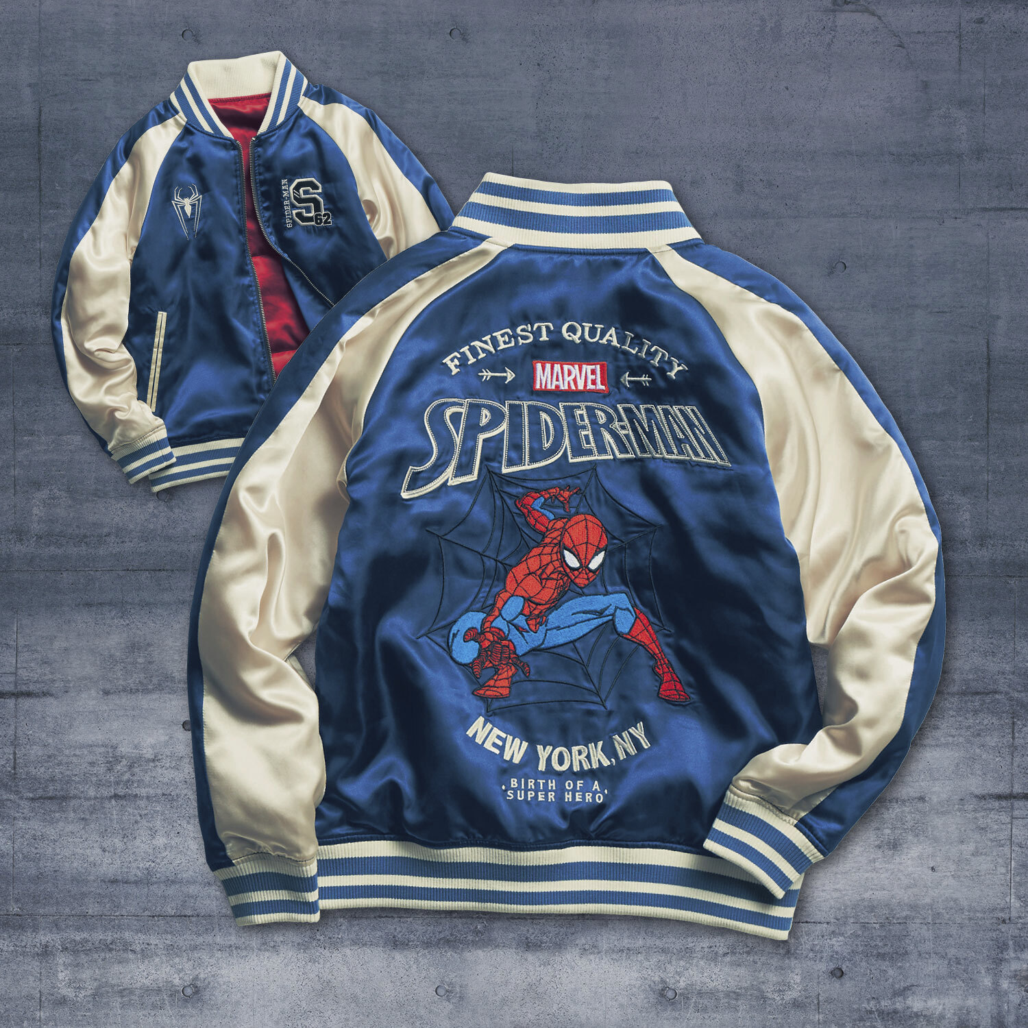 スパイダーマン スカジャン　コミコン2019 先行発売品 Marvel on X: 