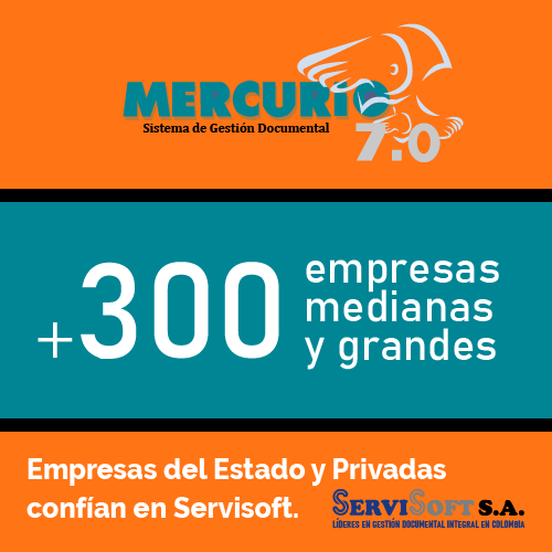 ServisoftCO's tweet photo. Más de 300 compañías medianas y grandes confían su sistema de gestión documental a https://t.co/tW1G1S8hXy #gestióndocumental #bpm #software #web #softwareweb #tecnología #colombia https://t.co/xbYjnJS29n