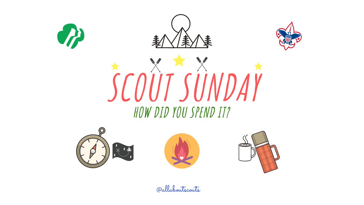 allaboutscouts's tweet image. It's Scout Sunday! Share how you spent it &amp;amp; you can share pics if you want ~ I will try to do a collage! Open to all faiths &amp;amp; to both scouts in @girlscouts &amp;amp; @boyscouts!🙏🏽⚜ On FB 👉🏽facebook.com/allaboutscouts…

#allaboutscouts #scoutsunday #boyscouts #cubscouts #girlscouts