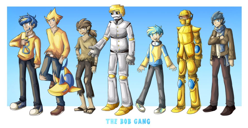 AmorAltra on Twitter "THE BOB GANG REMASTERED!! 202020182017 I want