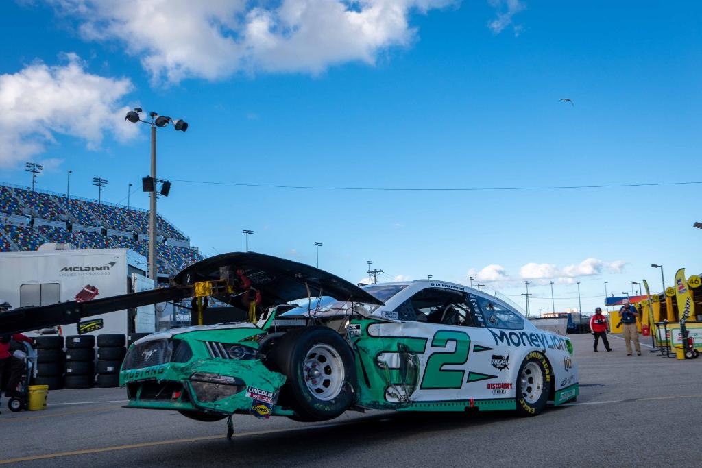 NASCAR's tweet image. Just not the day he wanted. 

@keselowski | #BuschClash