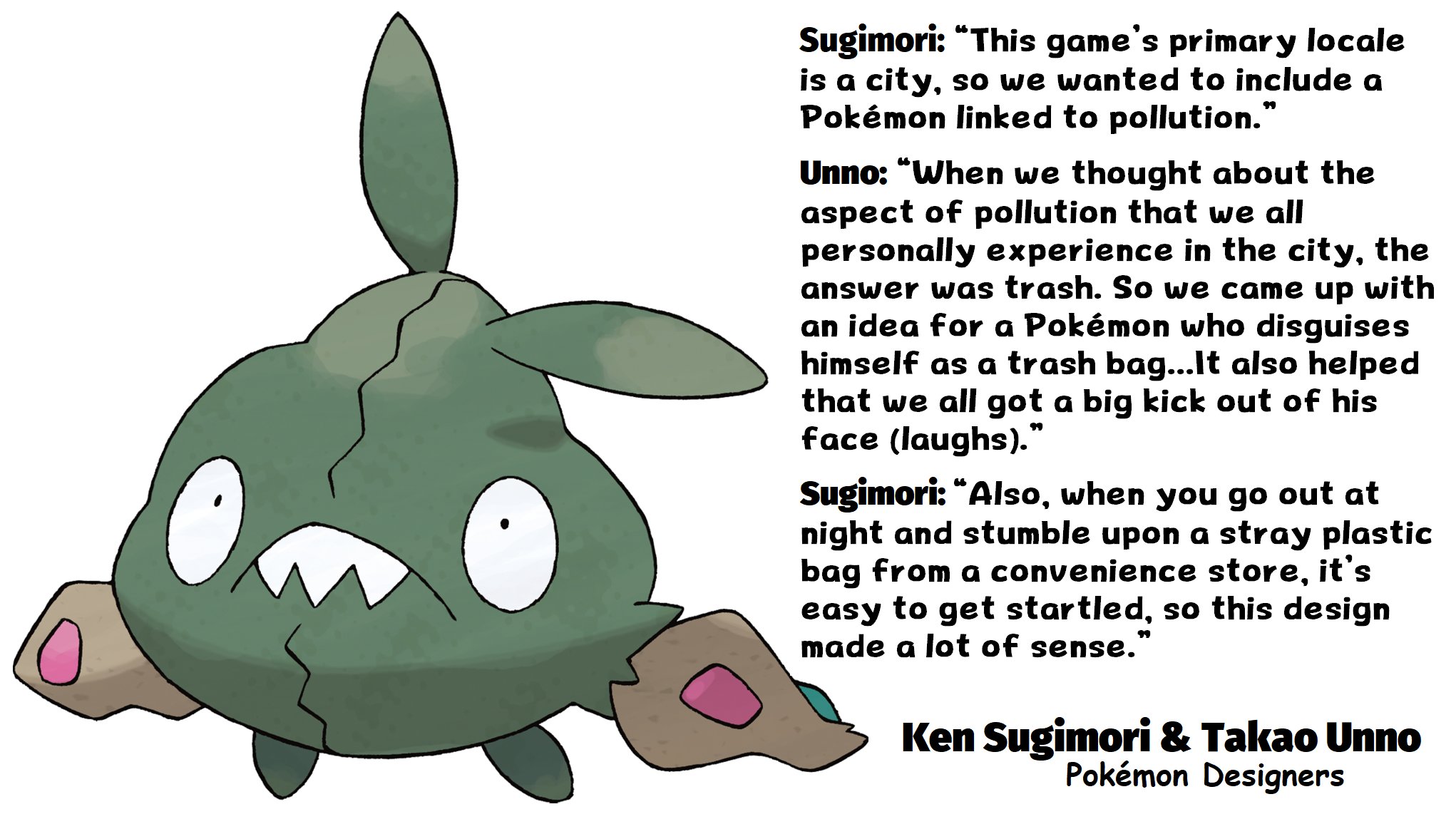 Trash pokemon deals