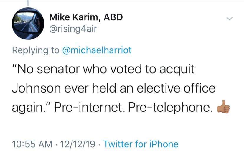 SchoolingDiana's tweet photo. @SenMcSallyAZ @AIPAC @RepDLesko @RepDavid @RepAndyBiggsAZ @RepGosar It doesn’t matter. The history of those who vote to acquit is: you don’t get re-elected. #MarkKelly2020 #Election2020 #TrialsHaveWitnesses #VoteThemOut2020 https://t.co/PMH5WkISh4