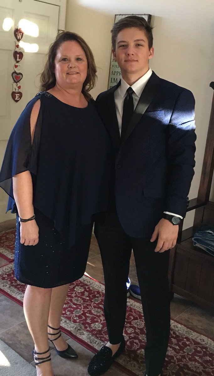 Always blessed and very thankful for time with friends and family...especially Mom Prom with my son. 💙 What a special young man! 💙 #momprom2020 #familyrocks #framily