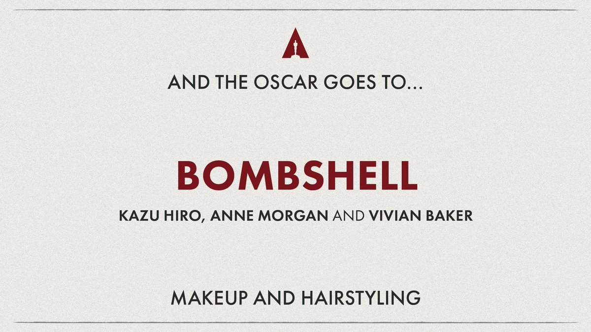 It’s official! #Oscars