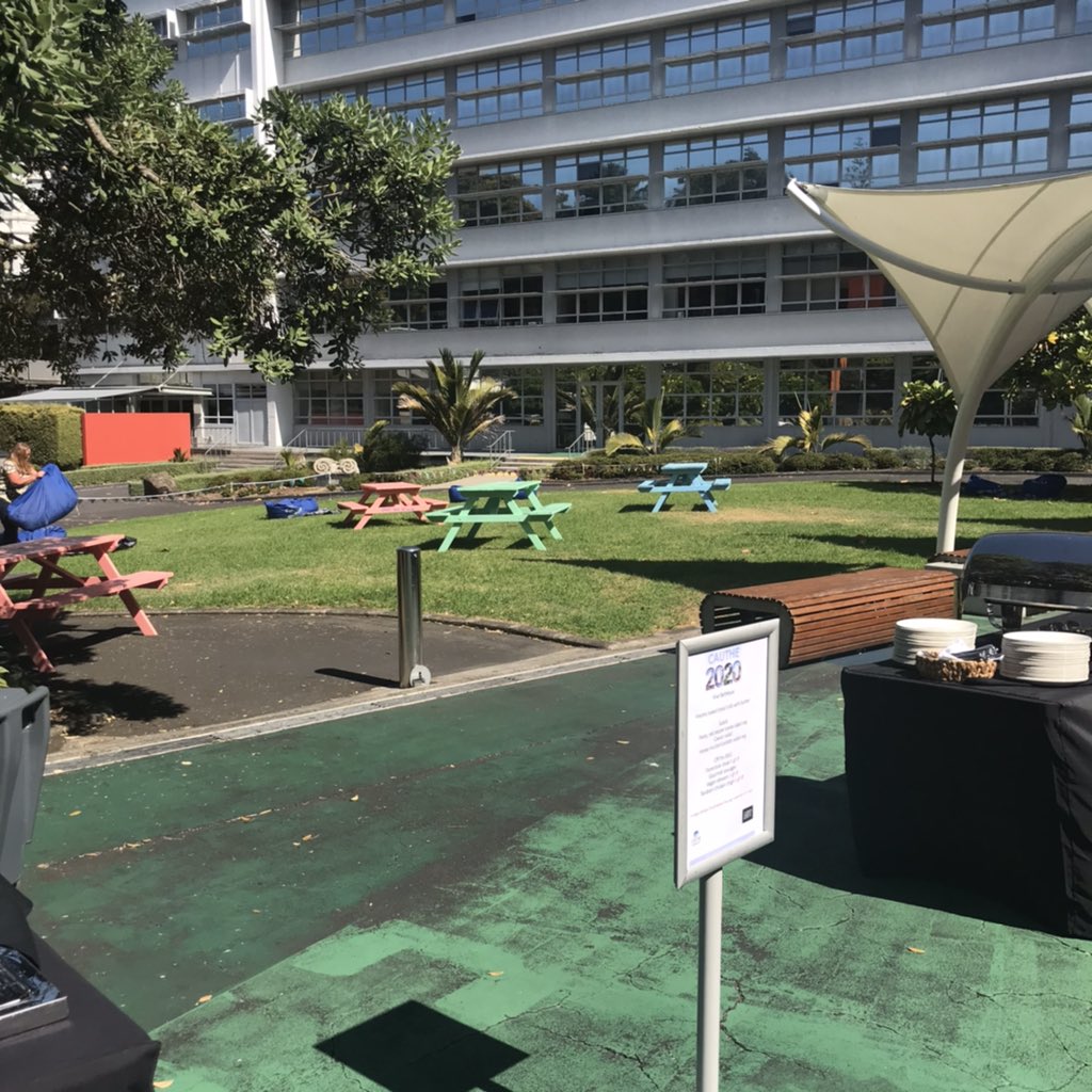 cauthe2020's tweet photo. See you at the #CAUTHE2020 Great Kiwi Backyard BBQ soon 🥂 https://t.co/hxxwcJAROV