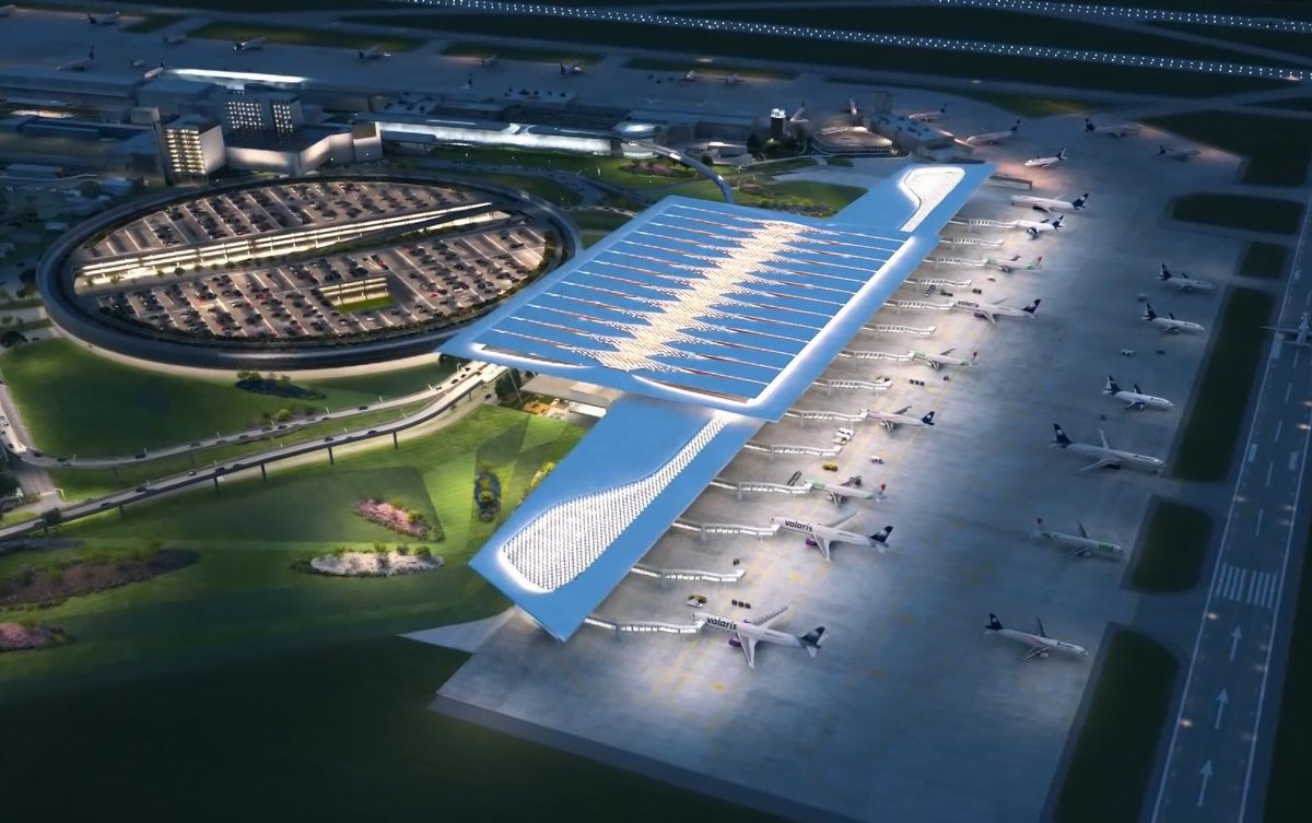IngMexico's tweet photo. Este aeropuerto estará en México y adivinen en que ciudad. https://t.co/BgVJIPnAAc