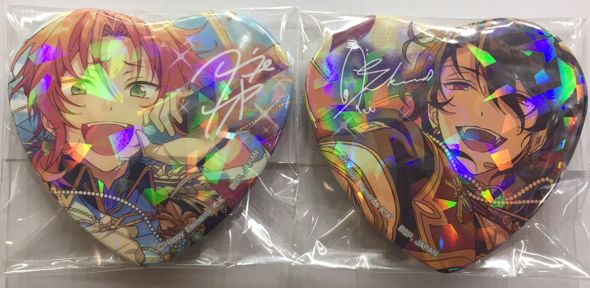 入荷情報】 あんさんぶるスターズ！ とるパカ！ハート缶バッジ 数種類