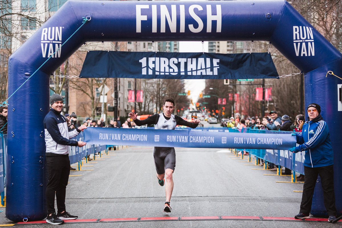 First Half (@vanfirsthalf) on Twitter photo .<a href="/calebdejong/">Caleb de Jong</a> clocks 1:04:18 to take the course record formerly set by <a href="/DylanWykes/">Dylan Wykes</a> <a href="/runvancanada/">RUNVAN®</a> #runvan .<a href="/calebdejong/">Caleb de Jong</a> clocks 1:04:18 to take the course record formerly set by <a href="/DylanWykes/">Dylan Wykes</a> <a href="/runvancanada/">RUNVAN®</a> #runvan