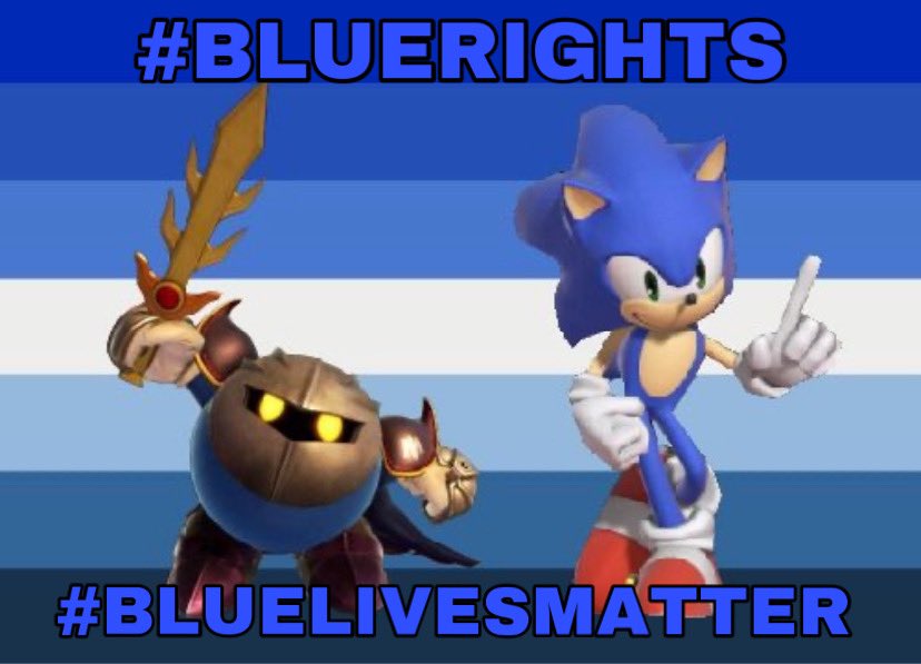 Meta_Knight_Rvg's tweet photo. #BlueLivesMatter is trending this is a MONUMENTAL day for #bluerights activists! https://t.co/t2W9tmwlMy