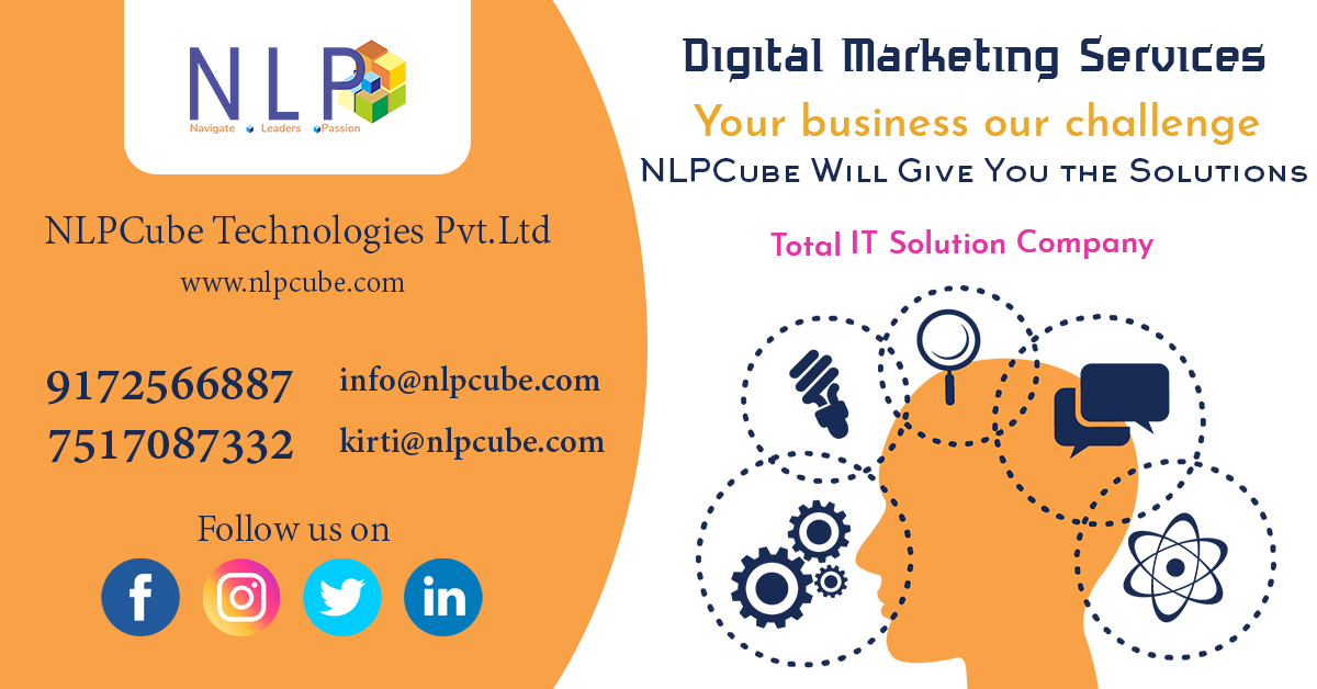 cube_nlp's tweet image. #NLPCube Technologies.#Digital Marketing is the act of promoting and selling products and services by leveraging online marketing.#Contact On More Information : 9172566887, 7517087332.