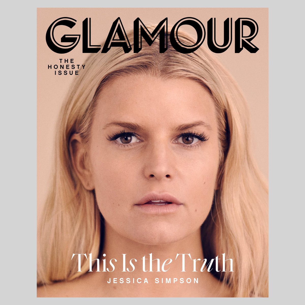 .<a href="/JessicaSimpson/">Jessica Simpson</a> gracing the cover of <a href="/glamourmag/">Glamour</a> 💗 Hair by #901artist <a href="/RiawnaCapri/">Riawna Capri</a>!