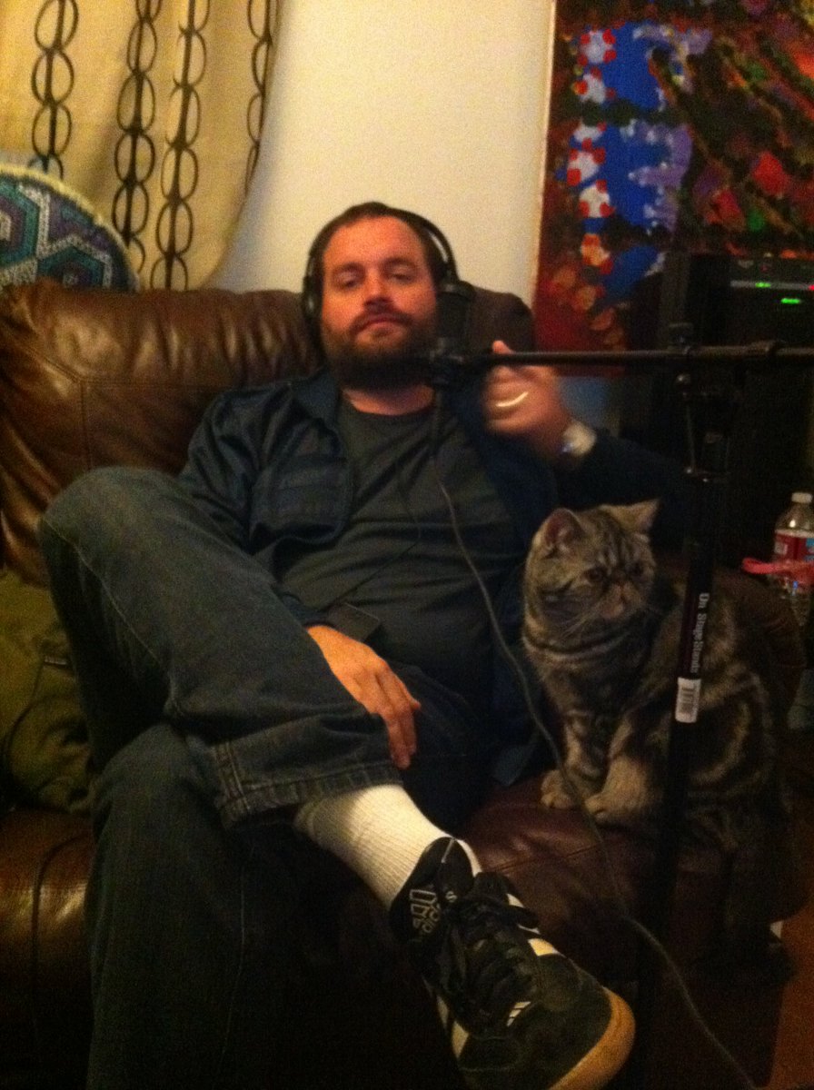 9 YEARS AGO! When #YOURMOMSHOUSE was recorded on my couch... <a href="/tomsegura/">Tom Segura AKA Mr. Ladybug</a>  &amp; <a href="/ChristinaP/">Christina Pazsitzky</a>