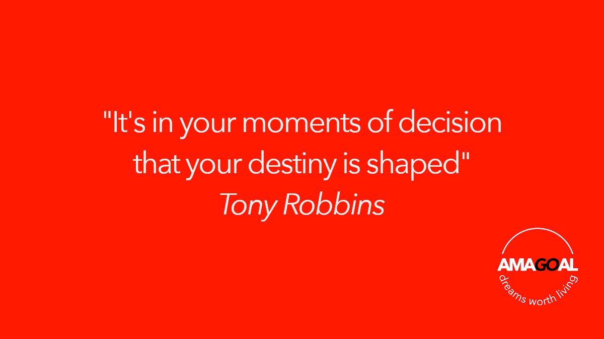 amagoal's tweet photo. Let’s celebrate decisions because we are bold enough to make them #decisions #goals #NEW https://t.co/4m2eTEw9kR