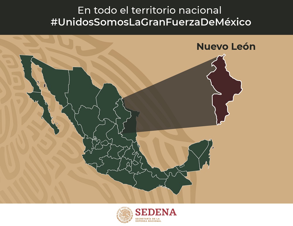 Tropas del 3/er. Cuerpo de Caballería de Defensas Rurales del #EjéMx recibieron adiestramiento en el municipio de #Allende, #NL para velar por la #PazYSeguridad de los mexicanos.

En todo el territorio nacional, #UnidosSomosLaGranFuerzaDeMéxico.