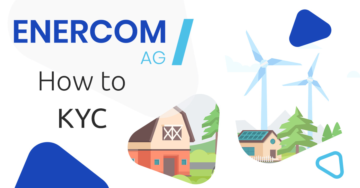 enercom_ag's tweet photo. Check out how to register for the KYC process at https://t.co/8ACzScvH7C π Click on the link and follow the procedure πhttps://t.co/jmzYmVh3Yj #EnercomToken #STO #crypto #ETH #securitytoken #Liechtenstein #ecosystem https://t.co/RVZmL6RzuZ