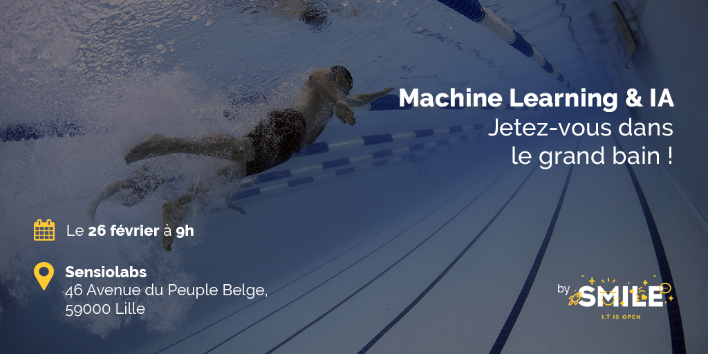 📆Le 26/02 prochain se déroulera notre matinale #MachineLearning et #IA à Lille😁Venez échanger sur ces thèmes avec nos experts <a href="/fabien_gasser/">Fabien Gasser</a> <a href="/fdewasmes/">Fabrice Dewasmes</a> &amp; @thibaultmilan 🤩En prime : découvrez notre workshop de la méthodo #legoseriousplay👾

Inscriptions👉bit.ly/37gPP0y