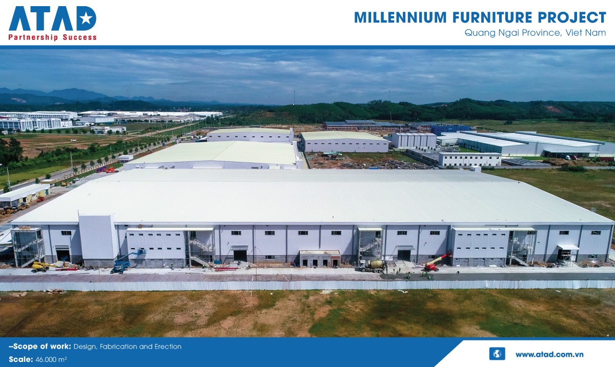 Atad Steel Structure Atad Successfully Handed Over Millennium Furniture Project Atad Steelstructure Millennium Fmapproved Atad Steel Structure Atad Successfully Handed Over Millennium Furniture Project Atad Steelstructure Millennium Fmapproved