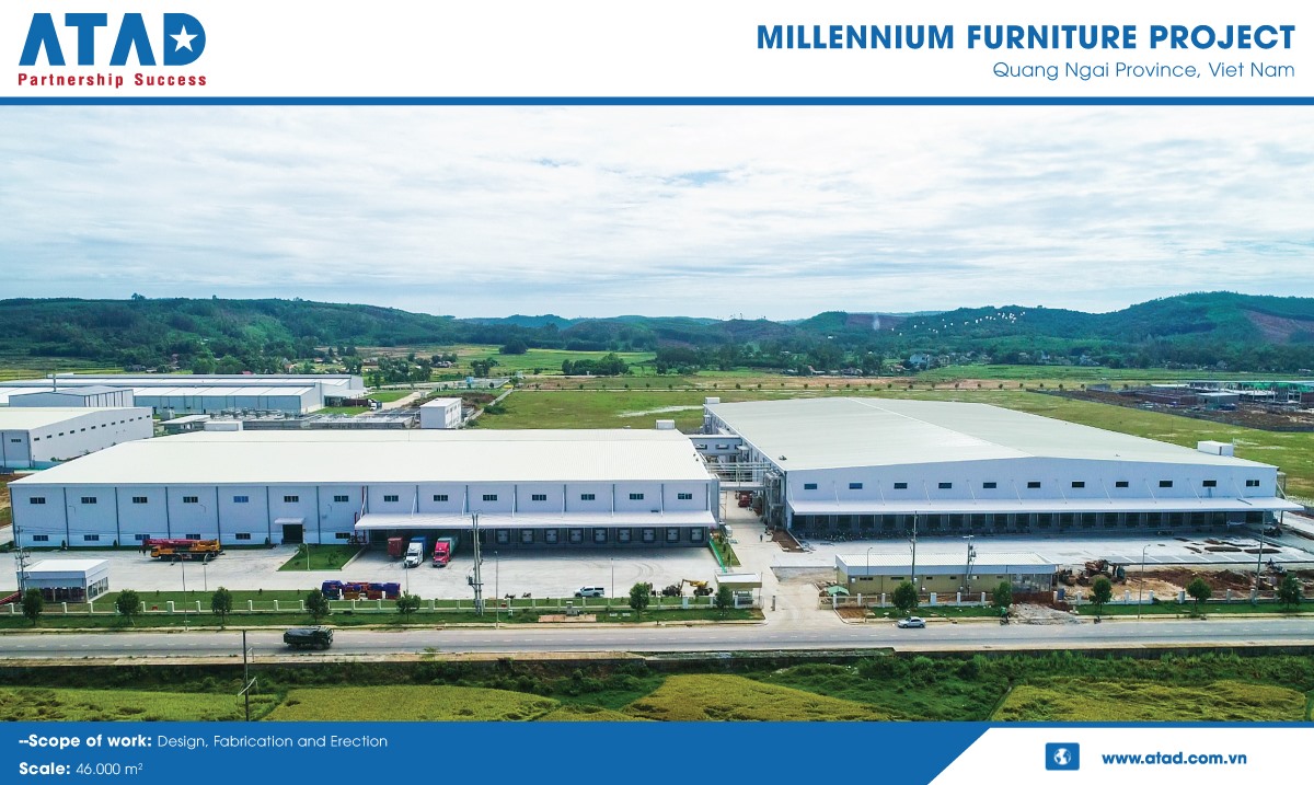 Atad Steel Structure Atad Successfully Handed Over Millennium Furniture Project Atad Steelstructure Millennium Fmapproved Atad Steel Structure Atad Successfully Handed Over Millennium Furniture Project Atad Steelstructure Millennium Fmapproved