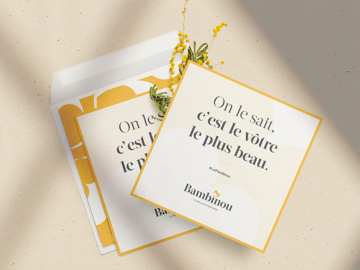 HyperstheneFR's tweet photo. Le meilleur pour bébé ! 👶🍼
Après plusieurs mois de travail, nous vous présentons aujourd'hui le résultat d'une belle collaboration, avec la refonte de l'image de marque, du site e-commerce et de la signalétique de @BamBinoutwit 💛
#branding #webdesign

https://t.co/BLOcNPHCRp https://t.co/c7gPSsjviR