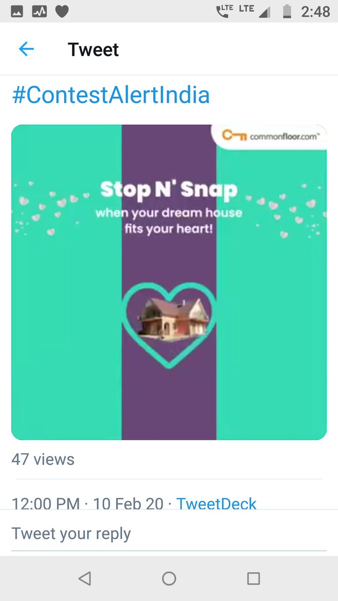 LuvyaJoshi's tweet photo. @commonfloor #commonfloor #ContestAlert #Contest #ContestAlertIndia  
Here is my perfect Screenshot   

Tags ➡️

@sameerghazi11 
@Sameera37969607
@acidkidrock
@Aaravsingh28
@karan875
@snow_man_14
@itsme_rooh
@Sana_Tokre
@padmajaanu 
@Pooja_queens 
@Reena_Rana2015 
@Deepaadhan3 
@Devanginee https://t.co/eQmMJFnvho
