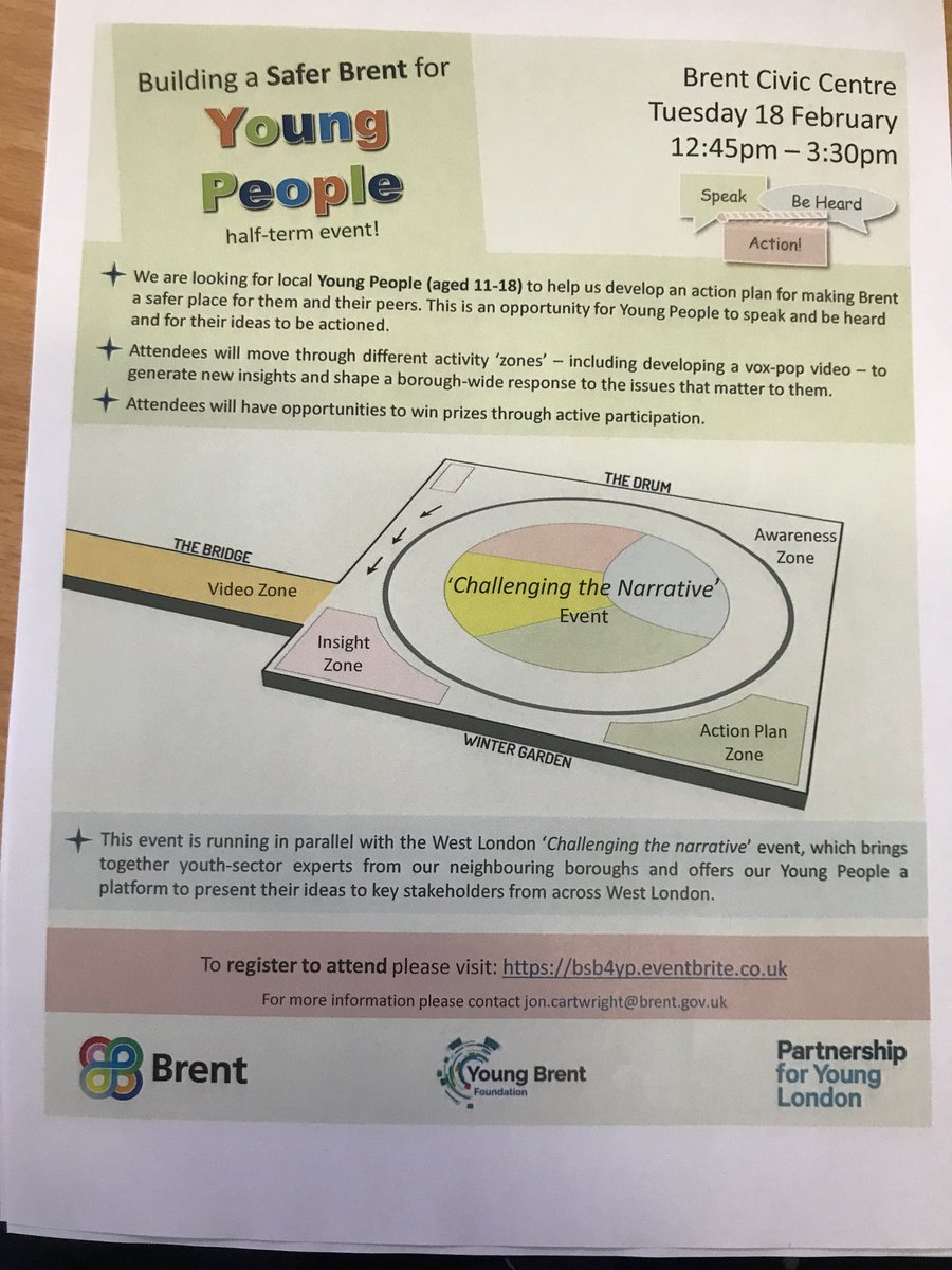 Safer BRENT for young people! :) #event #brent #brentcouncil #halfterm