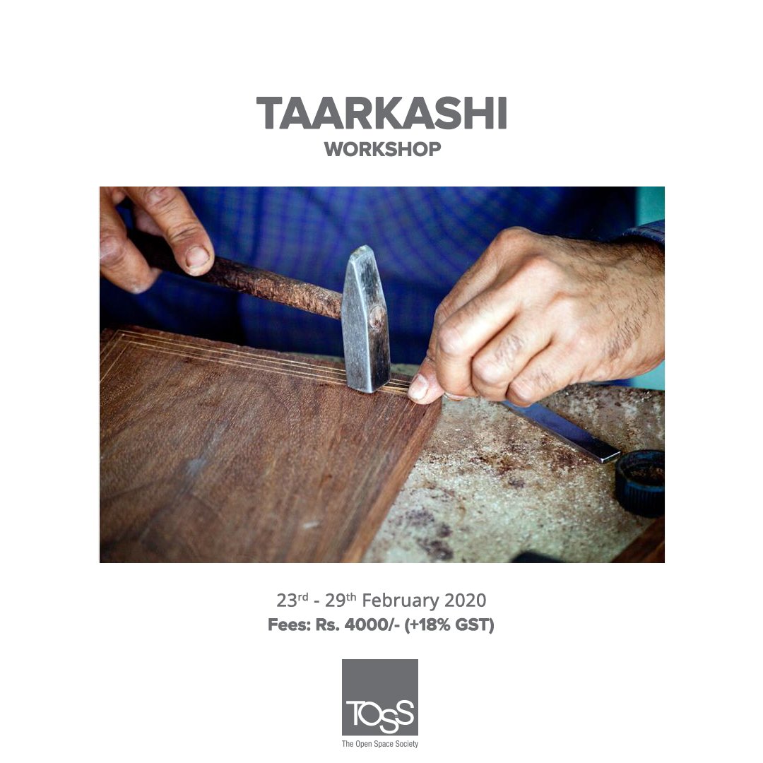 Learn the skill of inlaying Metal wires into wood from Master Artisans and take home your own Taarkashi product
For more details contact us at 9983318100
#tossjaipur #craft #craftsofinstagram #jaipur #craftworkshop #tosscraftproject #art #handicraft #Heritage #Rajasthanart