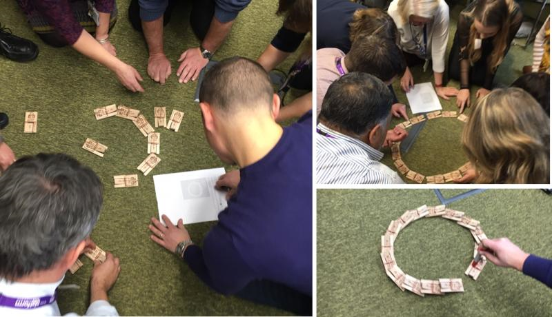 We make our training fun, lively and memorable.  

During this team building exercise our group had to communicate, problem solve and work together to finish the puzzle.    

They did a fantastic job completing the puzzle whilst enjoying time together.  

resultsdrivengroup.co.uk/Home.aspx