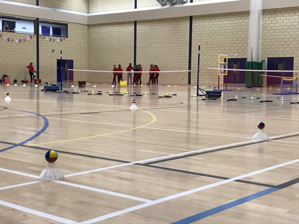 Another week, another festival 😃🏸. Middlesbrough Y3/4 racket festival. 3 days of fun. Schools starting to arrive.  <a href="/What_A_Racquet/">What A Racquet</a> <a href="/MiddlesbroSGO/">Middlesbrough School Games</a> <a href="/BE_North/">BENorth</a> <a href="/MichaelReid90/">Michael Reid</a>