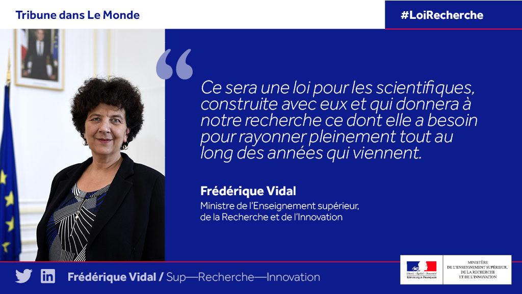 Frédérique Vidal tweet media