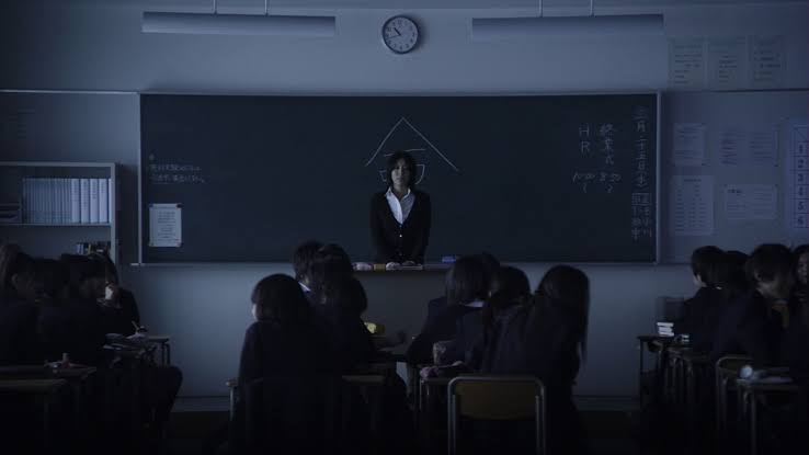 confessions (dir. tetsuya nakashima, 2010)- japanese psychological thriller- a teacher accuses two of her students of murdering her daughter and announces her plot for revenge- the film explores the perspectives of all those involved in the murder- great story progression