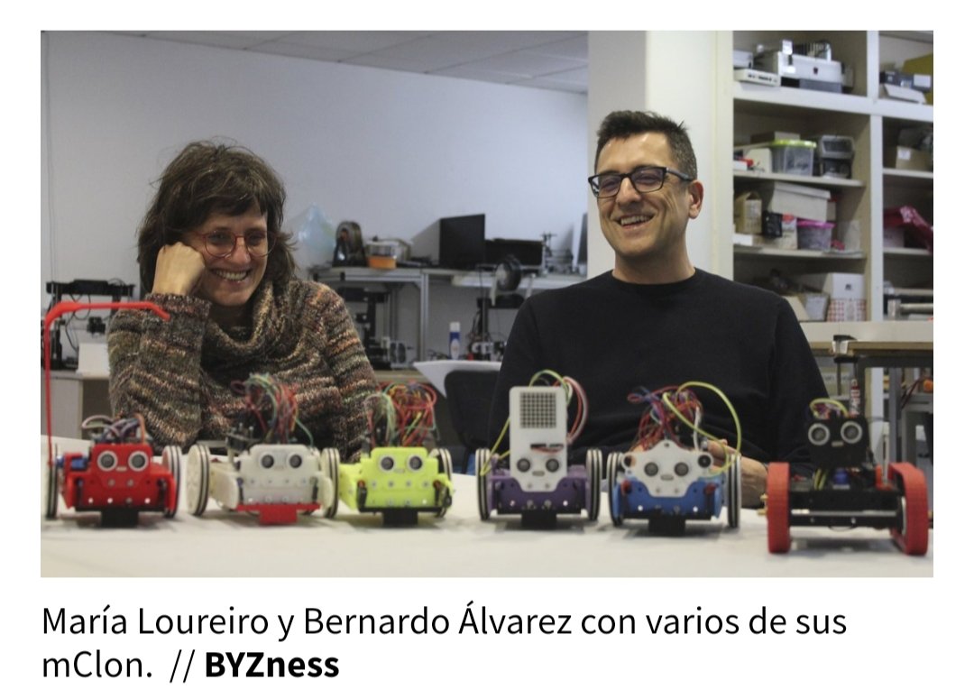 MyBotRobot_com's tweet photo. 😍Un robot gallego de 20 euros para democratizar la robótica 

 😍    Siiií ‼‼ Aquí la info⤵️
https://t.co/2VJh8RAzxg

Bienvenido mClon
Via @Byzness_Zeta 
#mClon #roboticaeducativa https://t.co/cGe4pXRoxw