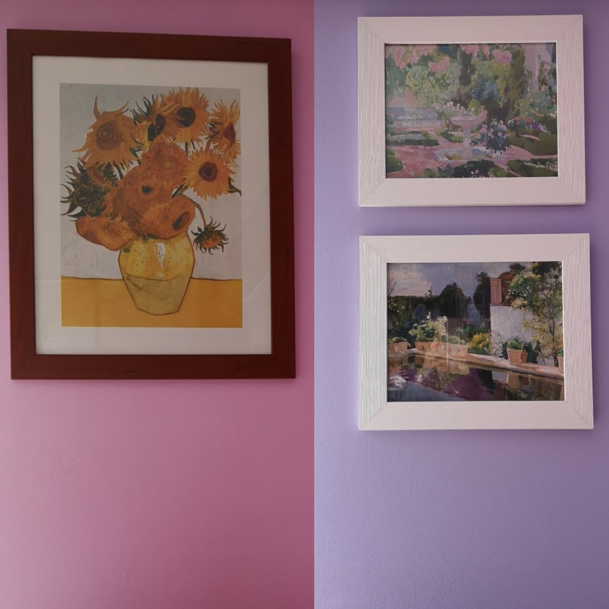 BelenBelmaes's tweet photo. Adiós, Vincent... bienvenido, Joaquín 🖼️🖌️ #Redecorando #CuadrosCuquis #Arte #VanGogh #Sorolla #BuenosDías #FelizLunes #FelizSemana https://t.co/QmcXmnj5P4