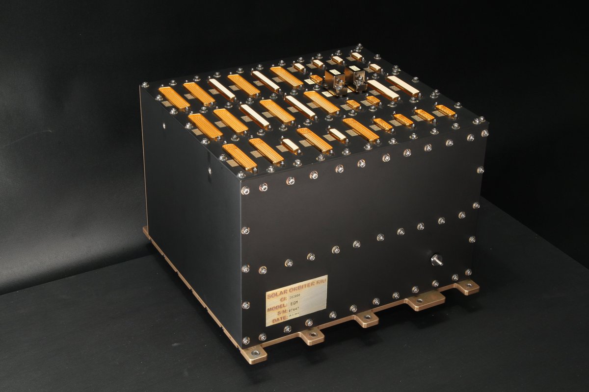 BeyondGravity_S's tweet photo. “Nervous system” for Sun Explorer @ESASolarOrbiter! We delivered the Remote Interface Units which act like a “nervous system” between on-board computer (“brain”) and platform equipment #WeAreAllSolarOrbiters https://t.co/g37z4LyMqo