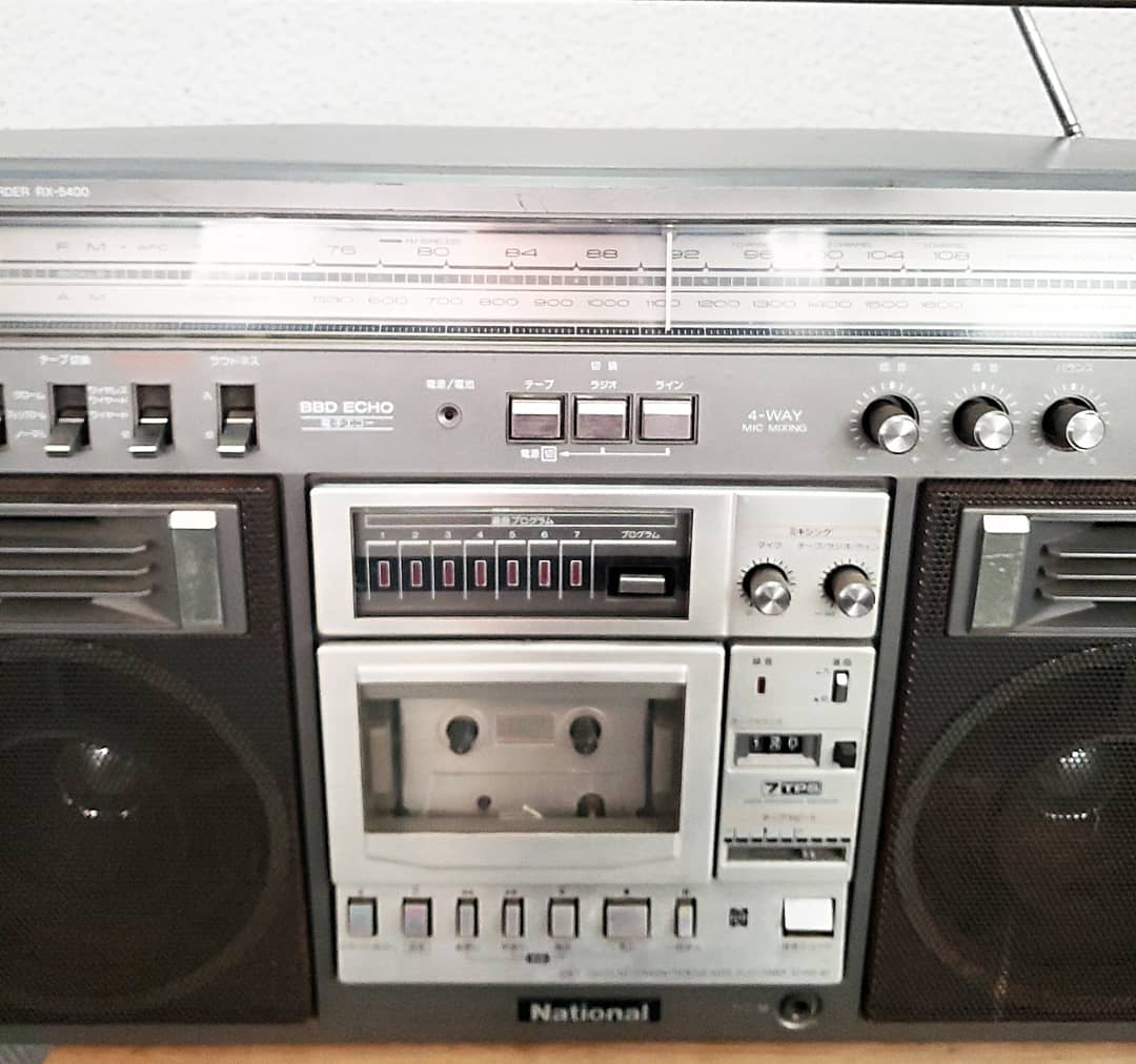 昭和レトロ ナショナル RX-5400 ラジカセ | signalstationpizza.com