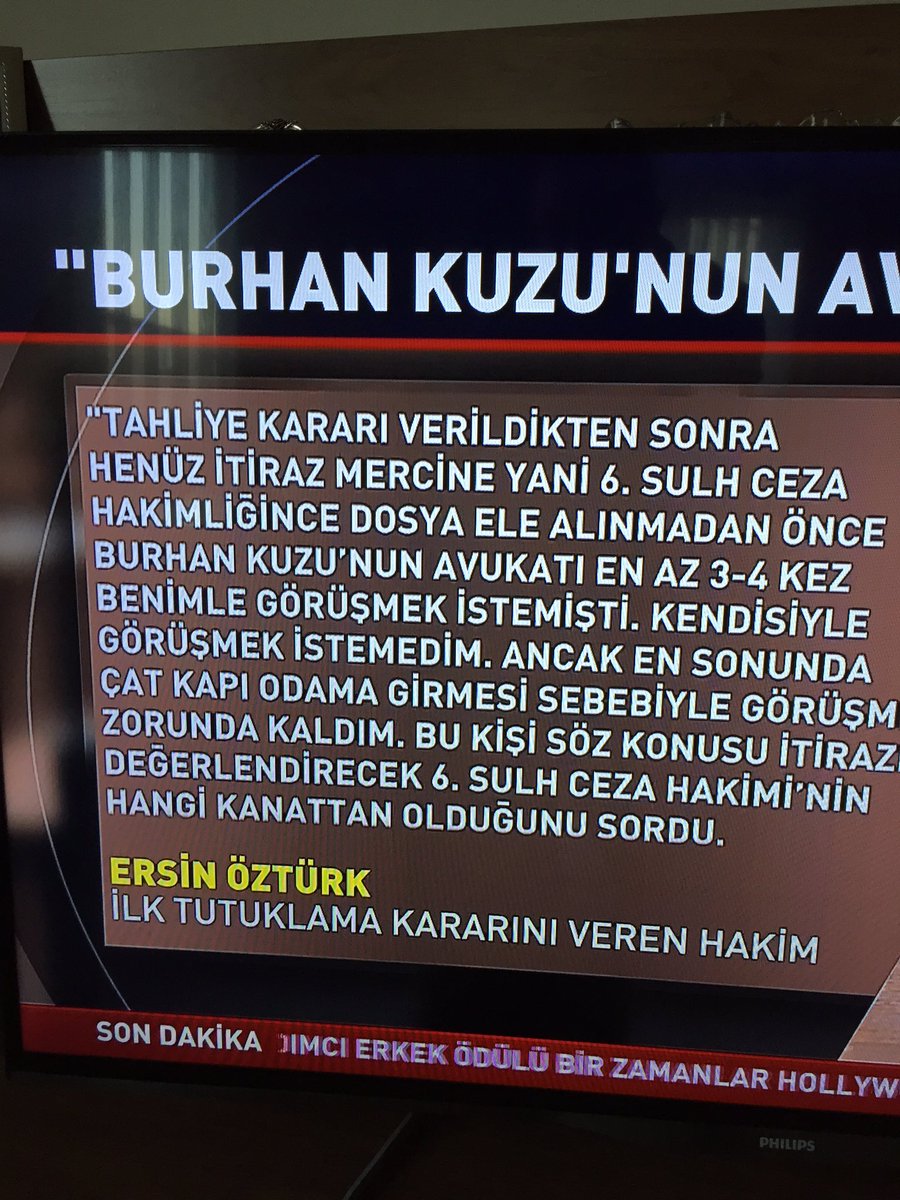Then today Habertürk's  @msekeroglu1 reports that following acquittal of Zindashi (who was facing multiple charges) Judges & Prosecutors Board assigned inspectors. Judge that ruled for acquittal testified that he was pressured by former AKP MP Burhan Kuzu.