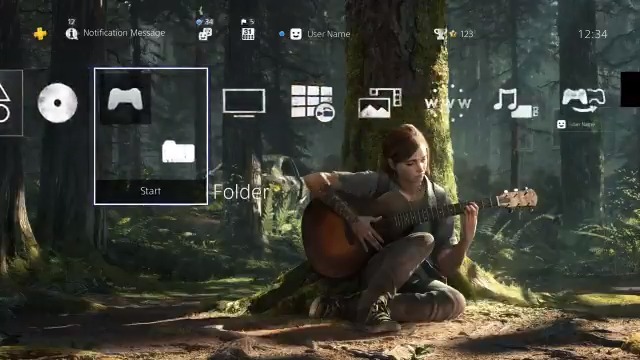 Ps4 The Last Of Us 2 の無料テーマが配信中 エリーの二つの顔 Gamefavo