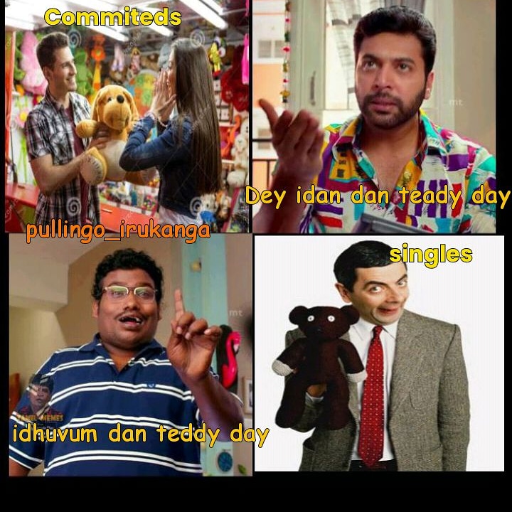 sridhar_sri__'s tweet photo. Yar Da sonna singles Ku ellam teady day Ilanu 😂

Nangalum teady day kondaduvom 😂

Happy #Teady day 😍

My Insta page 👇👇👇

https://t.co/0CtENGRBAP 

#MASTERManiaIn2Months 

#Master https://t.co/Dj0w93ucP0