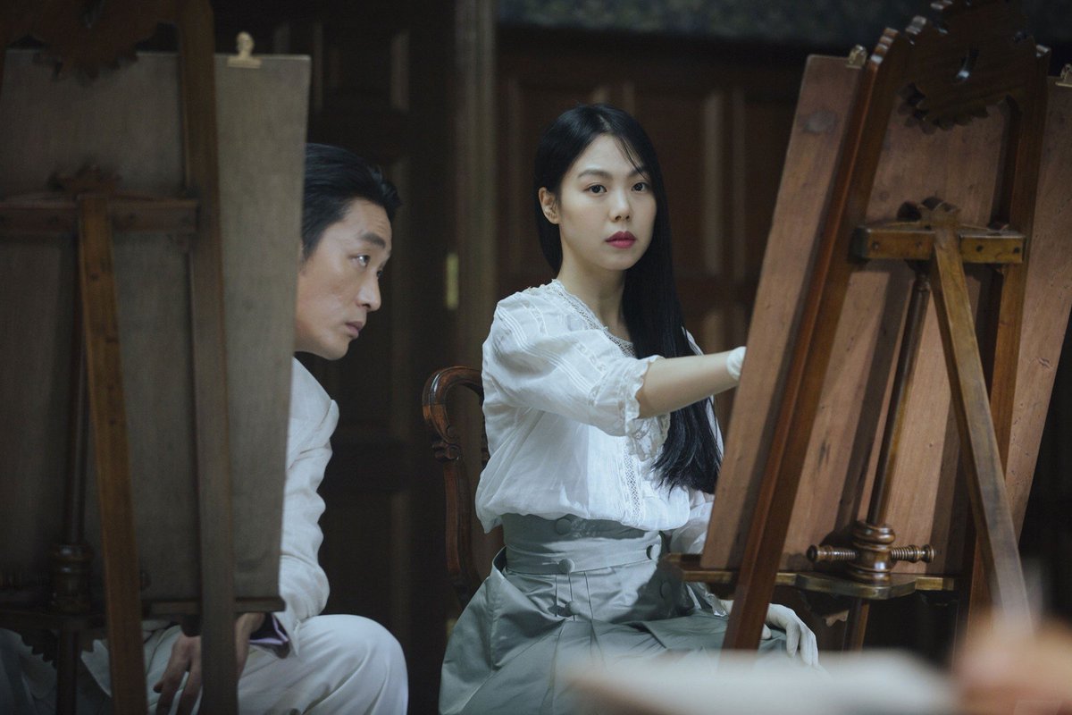 the handmaiden (dir. park chan-wook, 2016)- erotic psychological thriller film- a maid is hired to deceive a young heiress to steal her inheritance but the plan goes awry due to,,,,,, reasons- this was my best film for 2016- please also watch other park chan-wook films
