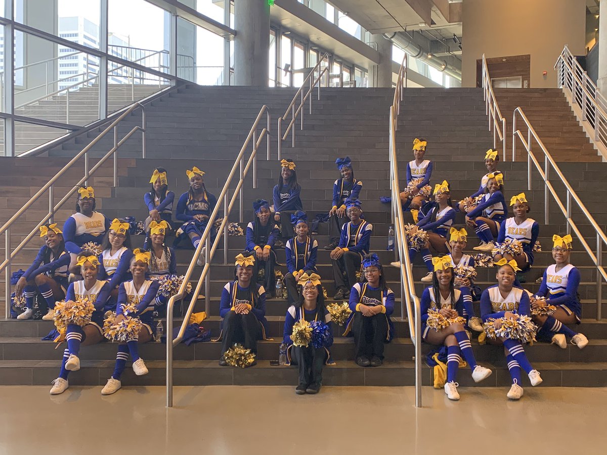 Cutely waiting to perform for half time! #HawksvsKnicks #halftime #CheerleadersOfAmerica #FultonNight
