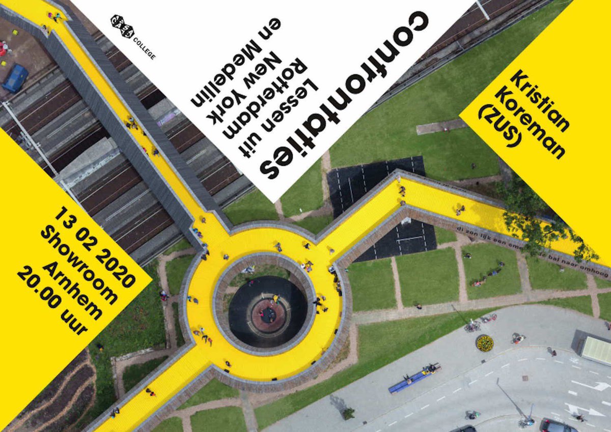 @CASAarnhem en <a href="/MuseumArnhem/">Museum Arnhem</a>
 presenteren op donderdag 13 februari de lezing ‘Confrontaties’ door Kristian Koreman (ZUS) en een speciale avondopenstelling van City Life in 
@DeKerk_ Meer info en tickets: bit.ly/CasaxMuseumarn…